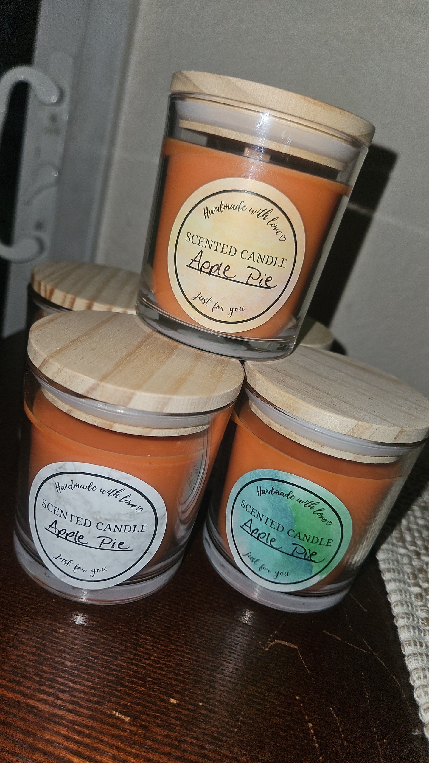 Apple Pie 8 oz soy candle