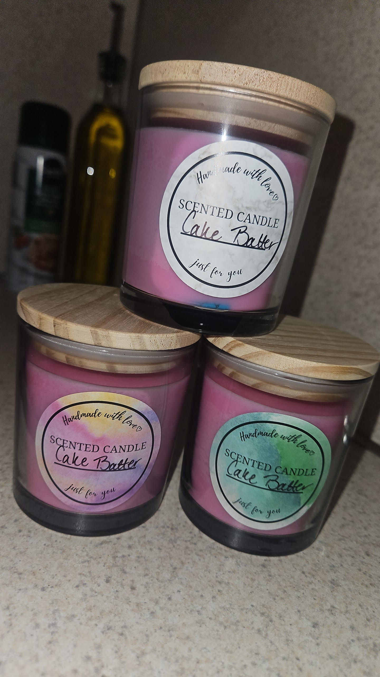 Cake Batter 8 oz soy candle